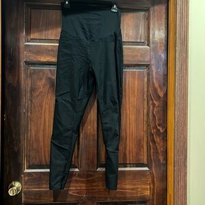 Maternity stretchy black pants